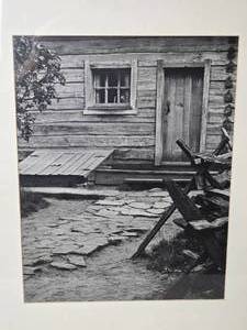 lot 42 image: Rustic Fine Art Photography Print - Woodrow Blagg - Western Cabin