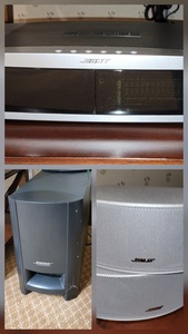 lot 168 image: Bose PS3-2-1II Powered Speaker System