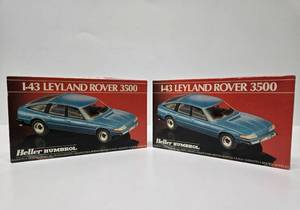 lot 32 image: 2 Brand New Heller Humbrol LEYLAND ROVER 3500 Model Kits