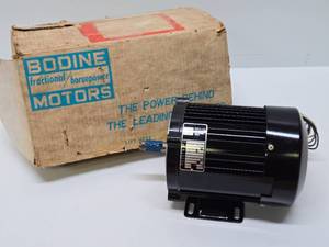 lot 53 image: Like-New or New BODINE Electric Motor