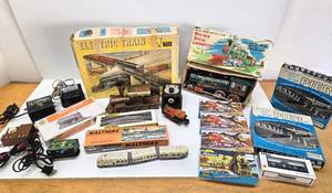 lot 61 image: Large Lot of Assorted Train Models Toys etc