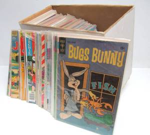 lot 169 image: Large Estate Lot of Assorted Vintage Comic Books 