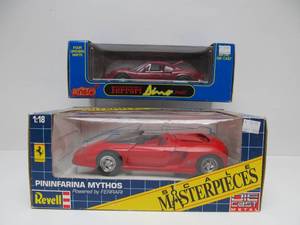lot 102 image: 2 Mint in Box FERRARI Diecast Cars