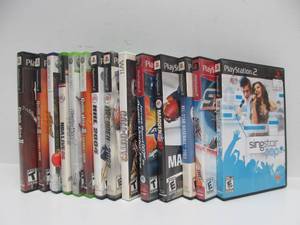 lot 104 image: Group of Assorted Video Games - PS2 XBOX 360 & GameCube