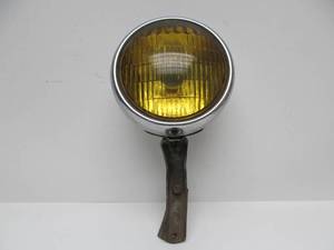 lot 113 image: Vintage 1950s era GUIDE Chrome Vehicle LampLight