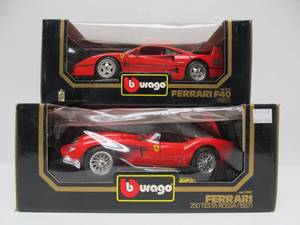 lot 116 image: 2 Mint in Box FERRARI Diecast Cars