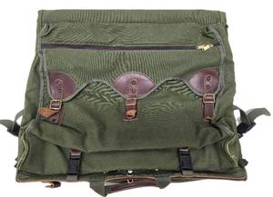 lot 212 image: Quality BOYT Green Canvas & Leather PakBag #1