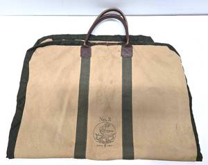 lot 213 image: Quality Vintage GOKEYS Canvas & Leather PakBag #1