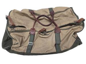 lot 215 image: Quality Vintage GOKEYS Canvas & Leather PakBag #2