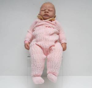 lot 197 image: Incredibly Realistic ADG Baby Doll by Linda Murray - Emily