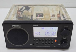 lot 273 image: Very Cool See-Through Prison Radio by Sangean