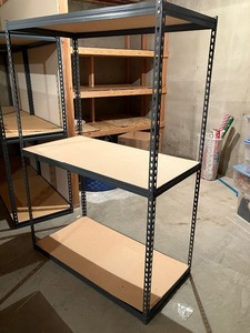 lot 376 image: HUGE Lot of Nice Condition Shelving Units