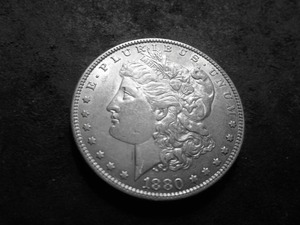 lot 5 image: 1880 Mico O Morgan Silver Dollar
