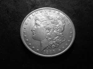 lot 12 image: 1888 Morgan Silver Dollar