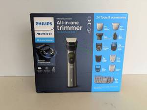 lot 25 image: PHILIPS ALL IN ONE RECHARGEABLE TRIMMER SET