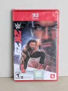 lot 37 image: NEW NINTENDO SWITCH WWE 2K 25