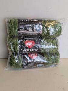 lot 45 image: RED HEART SUPER SAVER YARN 3PK.