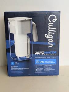 lot 54 image: NEW CULLIGAN ZEROWATER TECHNOLOGY 5-STAGE WATER FILTRATION PITCHER