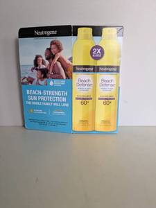 lot 102 image: NEUTROGENA BEACH DEFENSE SUNSCREEN SPRAY 60