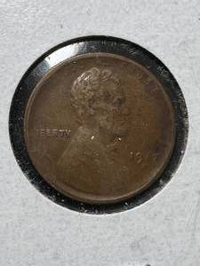 lot 22 image: 1917-S US WHEAT CENT XF