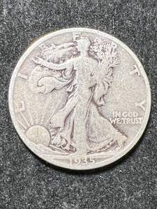 lot 27 image: 1935-S US WALKING LIBERTY HALF DOLLAR