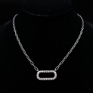 lot 13A image: New 1.25 Carat Diamond Adjustable Necklace