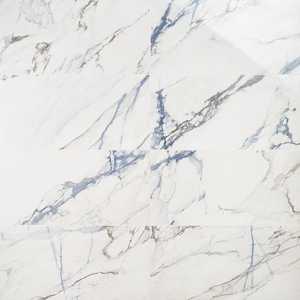 lot 104 image: 9 cases--Ivy Hill Tile Calacatta Indigo 12 in. x 24 in. Polished Porcelain Floor and Wall Tile