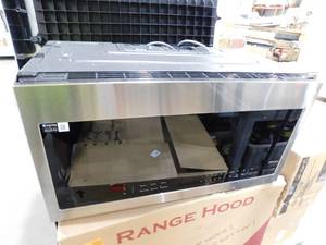 lot 49 image: 2.1 cu. ft. 1000 W Fingerprint Resistant Stainless Steel Over-the-Range Microwave with Wi-Fi