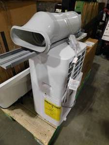 lot 66 image: Karl home 5100 BTU (DOE) WIFI Portable Air Conditioner Cools 200 Sq. Ft. with Dehumidifier and Remote in White