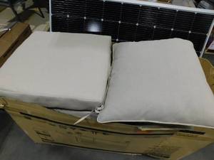 lot 151 image: (7) Outside Furniture Cushions--2 piece Sets