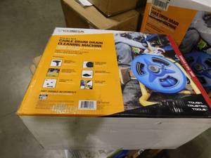 lot 126 image: Cobra 516 in. x 50 ft. Cable Drum Machine