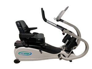lot 1 image: WOWOW MSRP $8500 NuStep TRS4000 Recumbent Cross Trainer Total Body Workout Machine WSwivel Seat & Arm Lift For Handicap Wheelchair Access PT Equipment 400lb Capacity With Display - Dearly Loved By Users 5 Star Rating - Works Great