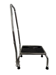 lot 51 image: High Quality Step Stool with Safety Support Handrail - Non-Slip Standing Surface, Sturdy Balance Assistance -  Great Condition