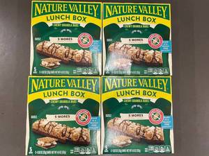 lot 12 image: TX 5 - Nature Valley Lunch Box Chewy Granola Bars Smores 4 Boxes (20 Bars)