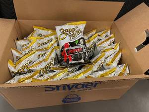 lot 101 image: SC 6 - Zapps Thinz Voodoo Potato Chips 2.75 oz Bags - 24 Count Bulk Lot