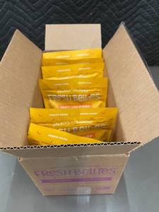 lot 227 image: KS 3 - Fresh Bellies Party Like a Pina Pineapple & Chile Freeze Dried Snacks 6 Pack