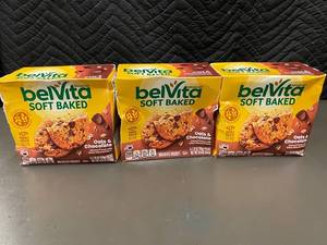 lot 296 image: Trol - BelVita Soft Baked Oats & Chocolate Breakfast Biscuits - 3 Boxes (15 Packs)