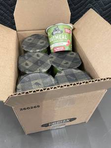 lot 326 image: Kodiak Oatmeal Power Cup Apple Cinnamon 2.12oz, Case of 12, BB 042025