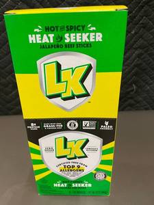 lot 503 image: ID 5 - LK Heat Seeker Jalapeno Beef Sticks, 12-Pack, Best By 01242025