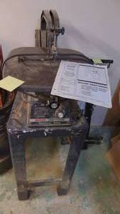 lot 7 image: Craftsman 20 Variable Speed Scroll Saw with Stand