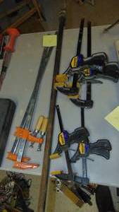 lot 28 image: 7 Various Larger Clamps