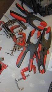 lot 32 image: Lot of Various Clamps
