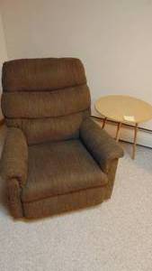 lot 56 image: Lazy Boy Recliner and Small Table