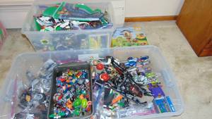 2 Large Totes of Lego's and 1 Set in Box