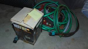 lot 120 image: Wayne Vortex Utility Pump and Hoses