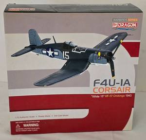 lot 70 image: Die Cast 172 Scale F4U Corsair Plane Replica