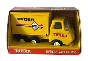 lot 88 image: Tonka Ryder Van Truck Die-Cast Toy
