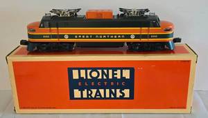 lot 3 image: Die Cast Great Northern Electric Train Engine