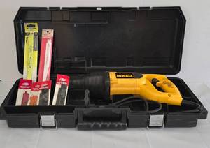 lot 18 image: DeWalt Reciprocating Saw with Case