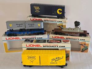 lot 194 image: Lionel 0 & 027 Gauge Specialty Cars